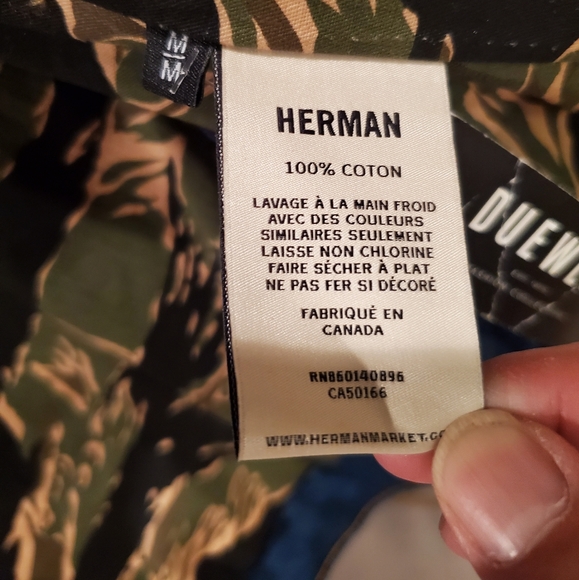 HERMAN MARKET Patchwork Denim Jacket - Unisex - Picture 6 of 8